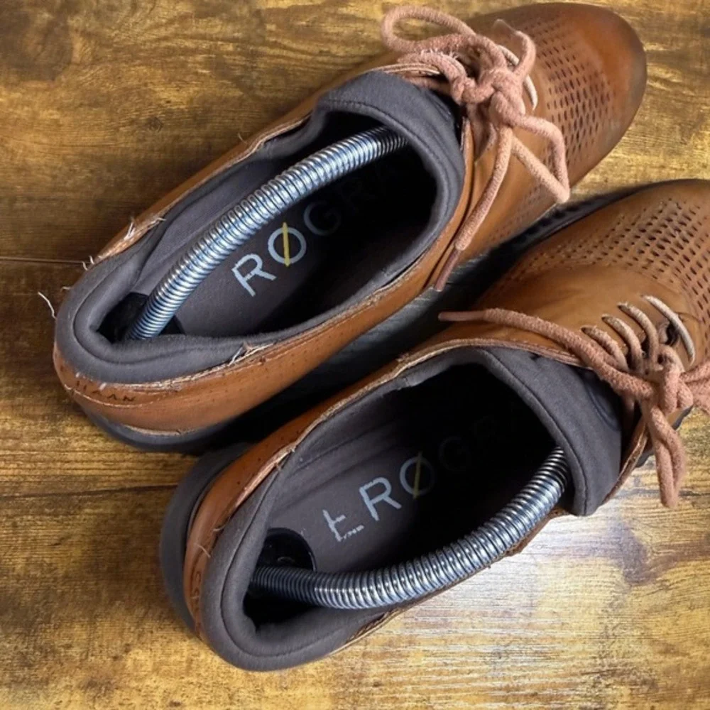 Cole‎ Haan Zerogrand C25351 Brown Leather Laser Wingtip Oxford Mens 9M